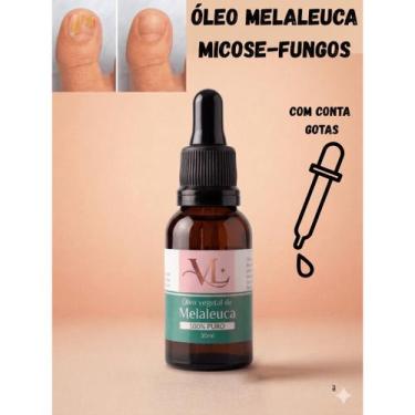 Imagem de Óleo De Melaleuca Puro 30ml Vegetal - Vegano 30ml - VL Cosméticos. - V