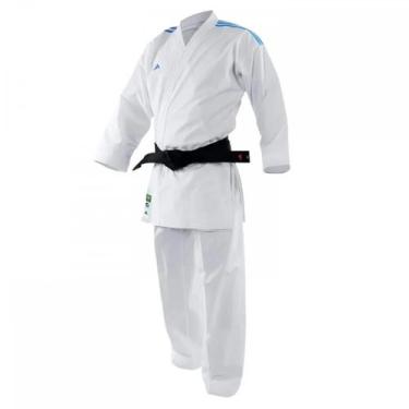 Imagem de Kimono Karate adidas AdiLight DNA Primegreen WKF Approved -, Branco, A