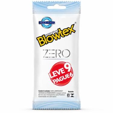 Imagem de Preservativo Blowtex Zero Mais Fino Alta Sensibilidade 9 Unidades Leve