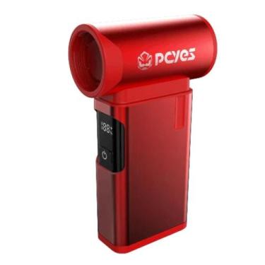 Imagem de Mini Soprador Turbo Jet Fan PCyes Red Magma 4000 mAh Mini Aspirador Ve