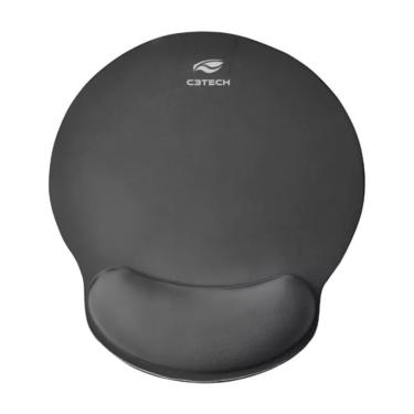 Imagem de Mouse Pad Ergonomico para Punho MP-100 Conforto em Gel para Reducao de Esforco Repetitivo Preto C3tech