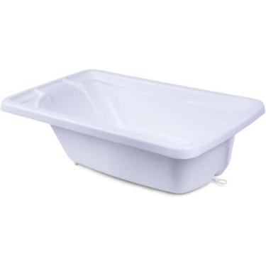 Imagem de Banheira Rigida-Branco, Burigotto, Banheira de bb para bebê avulsa sem