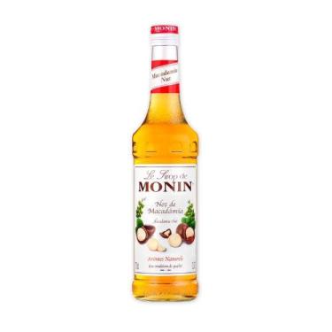 Imagem de Xarope Monin para Drinks e Bebidas Sabor Macadâmia 700ml, Monin