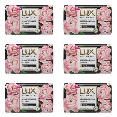 Imagem de Lux Botanicals Rosas Francesas Sabonete Glicerina 85g (Kit C/06)