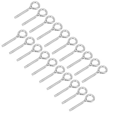 Imagem de Parafuso de anel de olho M4, parafuso de olhal de alta resistência Material de aço inoxidável para fechamentos de tubos de aço de construção