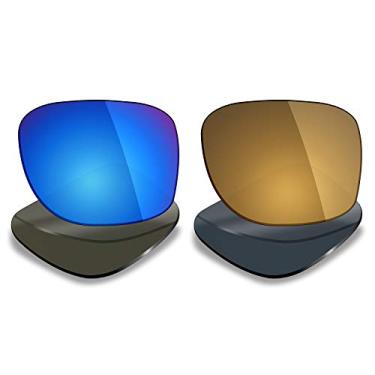 Imagem de Mryok 2 pares de lentes polarizadas de substituição para óculos de sol Oakley Plaintiff Squared – Opções