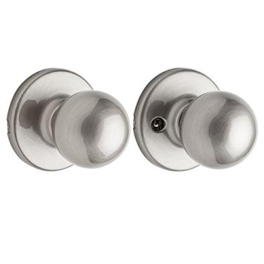 Imagem de Kwikset Puxador polo 92001-095 para corredor/armário em níquel acetinado