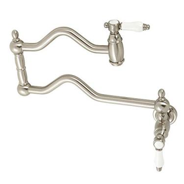Imagem de Kingston Brass KS2108BPL Bel-Air Pot Filler, níquel escovado