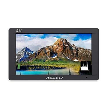 Imagem de Monitor de campo de vídeo com câmera HDMI 4K de 7 polegadas Ultra Slim IPS Full HD 1920x1200 no monitor de campo da câmera com auxílio de pico ——— FEELWORLD FW703