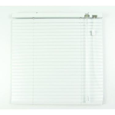 Imagem de Persiana Horizontal 25Mm Alumínio Crisdan Sem Furos Aparente Largura 2,00 X 2,20 Altura Branco