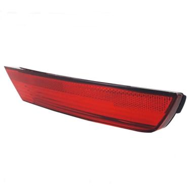 Imagem de Lanterna do Parachoque Traseiro Vermelho Defletor sem Função Fox e Crossfox 2010 até 2014