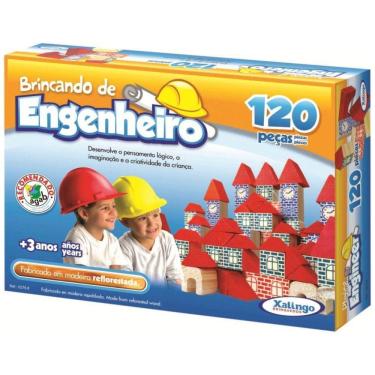 Imagem de Brincando De Engenheiro 120 Peças