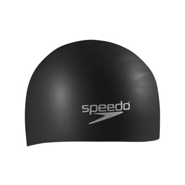 Imagem de Speedo Touca de natação unissex para adultos, cabelo longo de silicone