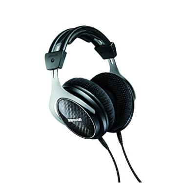 Imagem de Shure Fone de ouvido SRH1540 Premium fechado com drivers de neodímio de 40 mm para agudos claros e graves estendidos, construído para engenheiros profissionais de áudio/som, músicos