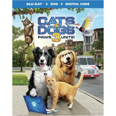 Imagem de Cats & Dogs 3: Paws Unite! (Blu-ray+ DVD+ Digital Combo Pack)