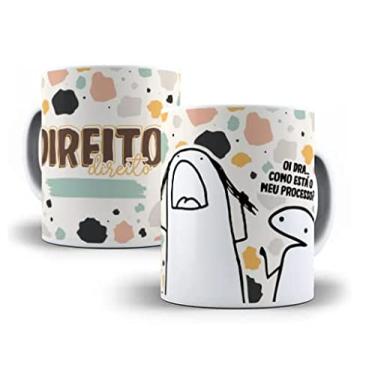 Imagem de Canecas Flork Profissões Direito + Chaveiro Presente