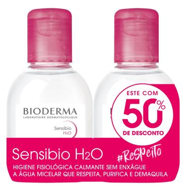 Imagem de Kit Bioderma Sensibio H2O Duo 2x 100ml (2 Produtos)