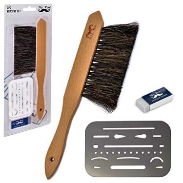 Imagem de Mr. Pen- Drafting Brush, Eraser Shield, Eraser Artist, Dusting Brush, Desk Brush, Eraser Brush, Art Supplies, Drawing Tools for Drafting, Drafting Supplies, Drafting Dust Brush, Eraser Shield Drafting