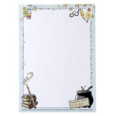 Imagem de Conquest Journals Harry Potter Bloco de notas de 12 x 18 cm, 50 folhas, papel de escrita de qualidade, oficialmente licenciado