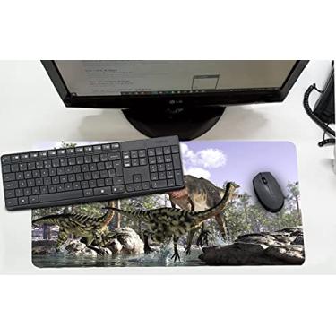 Imagem de Mouse Pad/Desk Pad Grande 30x70cm - Infantil Dinossauro