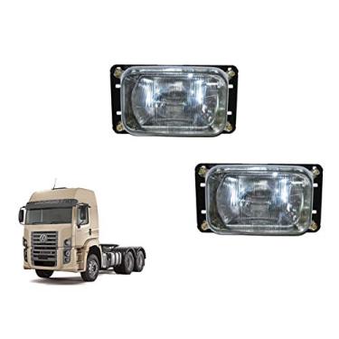 Imagem de PAR FAROL H4 VW 12140 12170 14200 14220 14150 16170 16220 16300 12170BT 14170BT 12180-1994 A 1999