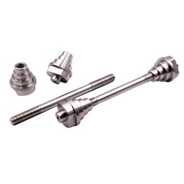 Imagem de LuDa Suporte Truing para roda de bicicleta com adaptador de eixo 12/15/20 mm para fixação da roda