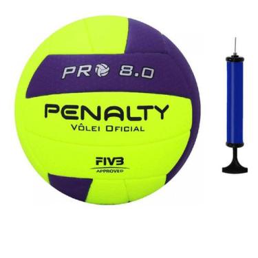 Imagem de Bola Vôlei Penalty 8.0 Pro Ix + Bomba