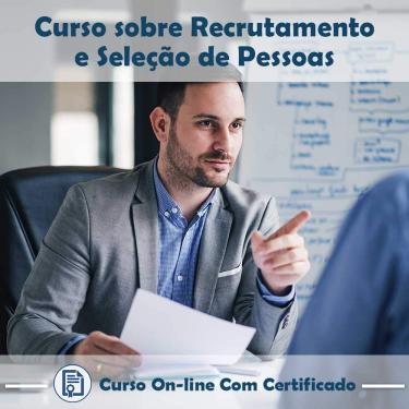 Imagem de Curso online em videoaula sobre Recrutamento e Seleção de Pessoas com Certificado + 2 brindes