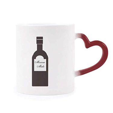 Imagem de Chave de fenda Vodka suco laranja coquetel sensível ao calor caneca vermelha muda de cor