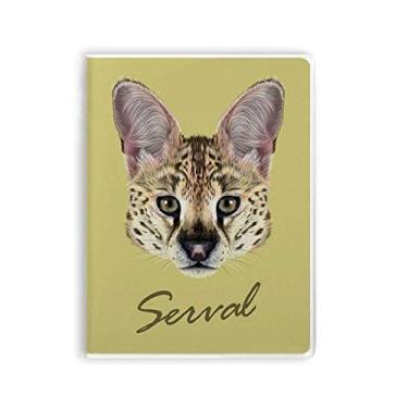 Imagem de Diário de capa macia com estampa de animal de servação selvagem de orelha longa