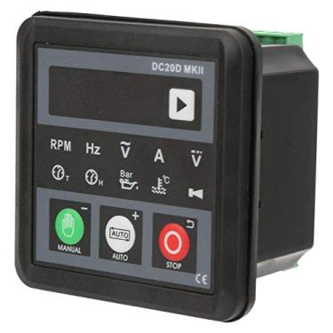 Imagem de Controlador Eletrônico de Gerador, DC20D MKII Manual e Painel de Módulo de Controle de Partida Automática, Proteção e Indicação de Alarme, para vários tipos de Motor