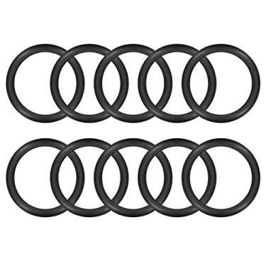 Imagem de Anéis vedação de vedação de anéis de vedação de borracha de nitrilo de 3,5 mm da uxcell, 28mmx35mmx3.5mm