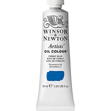 Imagem de Winsor & Newton Cor de óleo para artistas, tubo de 37 ml, azul cobalto