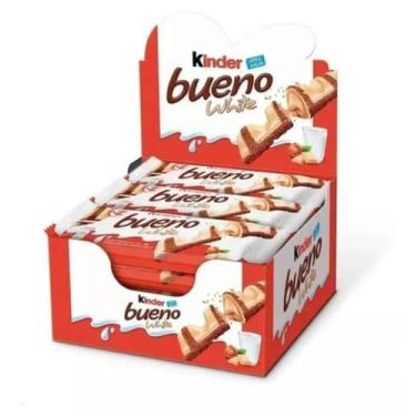 Imagem de Chocolate Branco Kinder Bueno 585G - C/ 15 Un - Ferrero