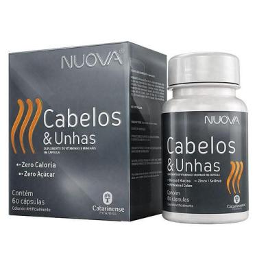 Imagem de Nuova Cabelos E Unhas Biotina Catarinense 60 Cápsulas - Catarinense Ph