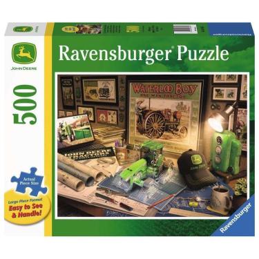 Imagem de Mesa de trabalho Puzzle Ravensburger John Deere 500 peças