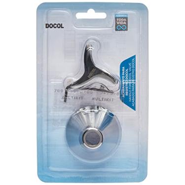 Imagem de Docol Acabamento para Registro DocolBase 1/2", 3/4" e 1" Trio - Cod.Novo: 90005019006 Cod.Antigo: 00501906