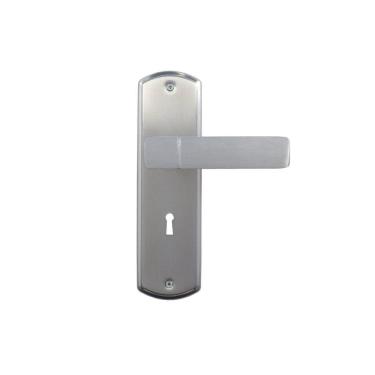 Imagem de Fechadura para Porta de Quarto Interna com Espelho Capri 40mm MGM Alumínio