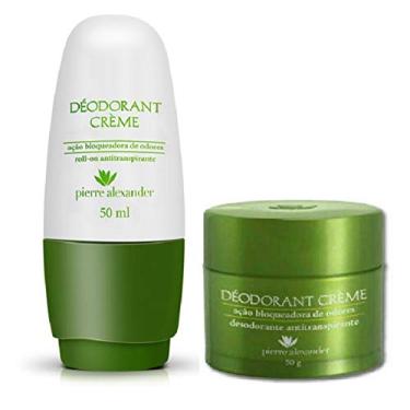 Imagem de KIT Desodorante Ação Bloqueadora Pote creme + Roll-on ação bloqueadora - Pierre Alexander