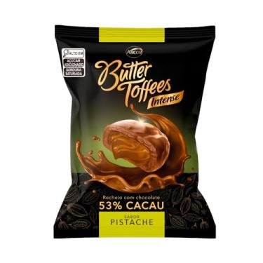 Imagem de Balas Arcos Butter Toffees Intense Pistache 53% Cacau 90g