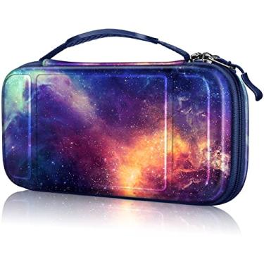 Imagem de Fintie Estojo de Transporte Para Nintendo Switch Lite 2019, Bolsa de Viagem com Capa Protetora Rígida com 15 Cartões de Jogo E 2 Slots Para Cartão Micro SD Para Console E Acessórios Switch Lite,