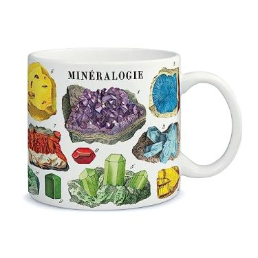 Imagem de Cavallini Caneca vintage com design de minerais de cerâmica