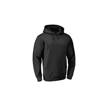 Imagem de Blusa Moletom Fechada Casual Infantil Menino com Bolso Punhos e Capuz-Masculino