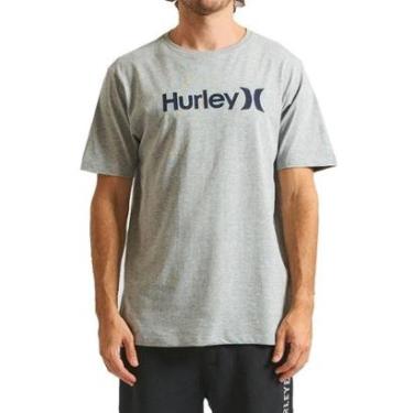 Imagem de Camiseta Hurley OeO HYTS010552 Mescla Cinza-Masculino