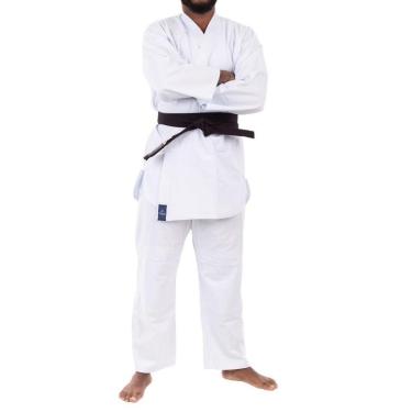 Imagem de Kimono Trançado Flex Jiu Jitsu Masculino Branco-Masculino