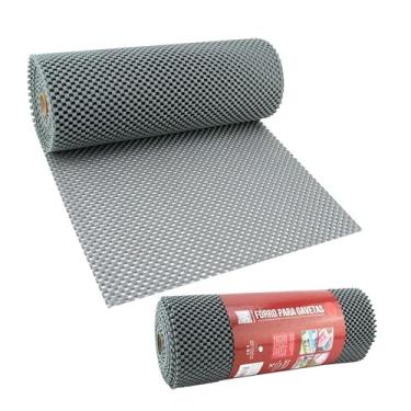 Imagem de Rolo 30cmx460cm Forro Gavetas Armário Cozinha Antiderrapante