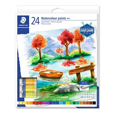 Imagem de Aquarela, Tinta Para Aquarela, Staedtler, 8880 C24 02, Multicolorido, 6 x 6 Polegadas