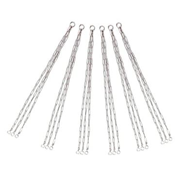 Imagem de Kit 6 Corrente de Pendurar Vaso e Planta Grande Tamanho 84 Cm De Metal