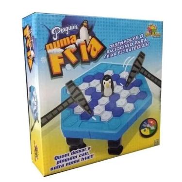 Imagem de Quebrando Gelo Pinguim Numa Fria Brinquedo Infantil