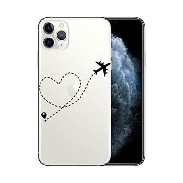 Imagem de World Map Planes Travel Soft Silicone Phone Case para Apple iPhone XR X XS 11 Pro Max 6 6S 7 8 Plus 5 5S SE 2020 Cover, C730, para 6plus 6splus